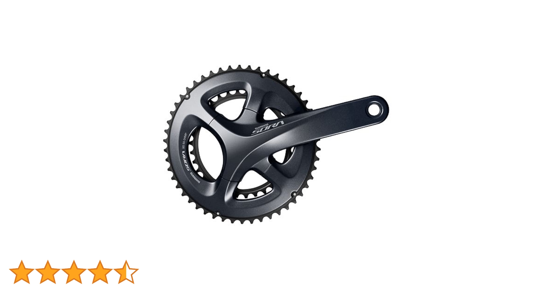 Amazon | シマノ クランクセット FC-R3000 50×34T 165mm 9S BB別売